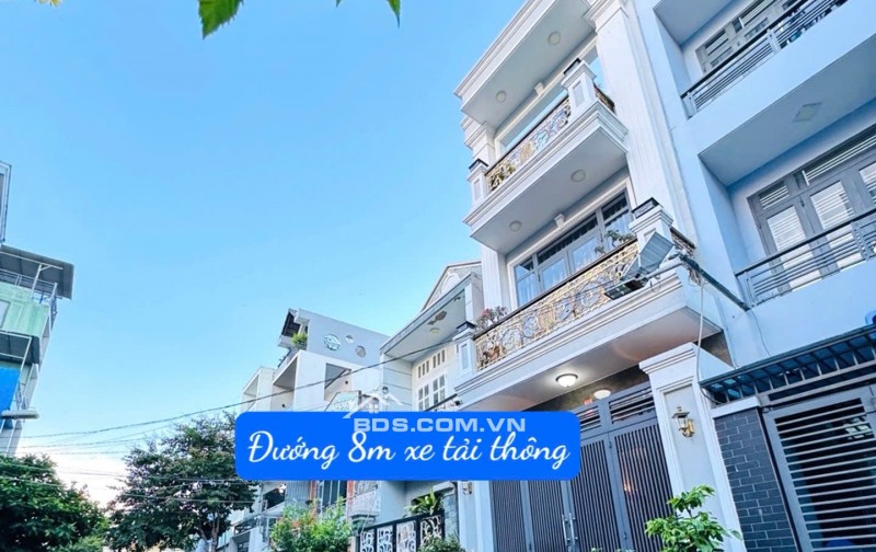 NHÀ BÁN NHÀ, MẶT ĐƯỜNG NỘI BỘ 8m, KHU DÂN CƯ LÝ CHIÊU HOÀNG Q6, 4x16m,  Chỉ NHỈNH 6ty.